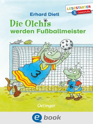 cover image of Die Olchis werden Fußballmeister